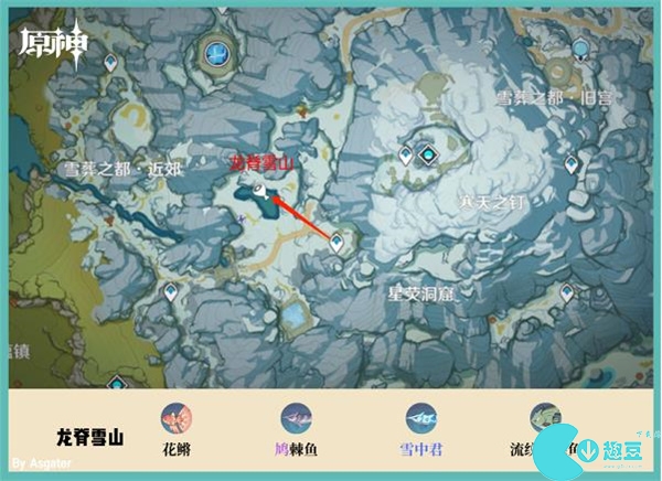 原神全部釣魚點位置大全