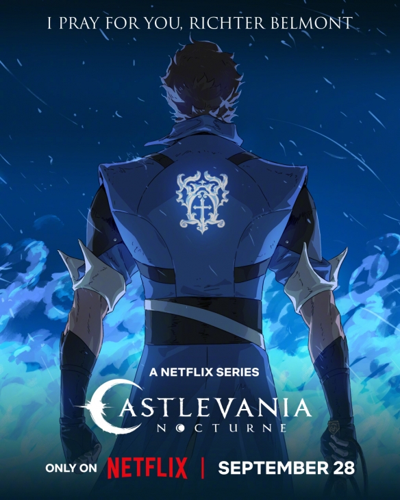 惡魔城新作動畫惡魔城：夜曲新海報公開