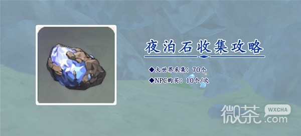 原神3.8版本夜泊石收集路線一覽