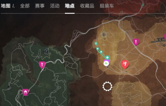《極品飛車熱度》車輛經銷商位置介紹