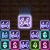 掉落數字霓虹2048安卓下載