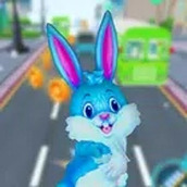 會說話的藍兔子TalkingPetGoldRush版