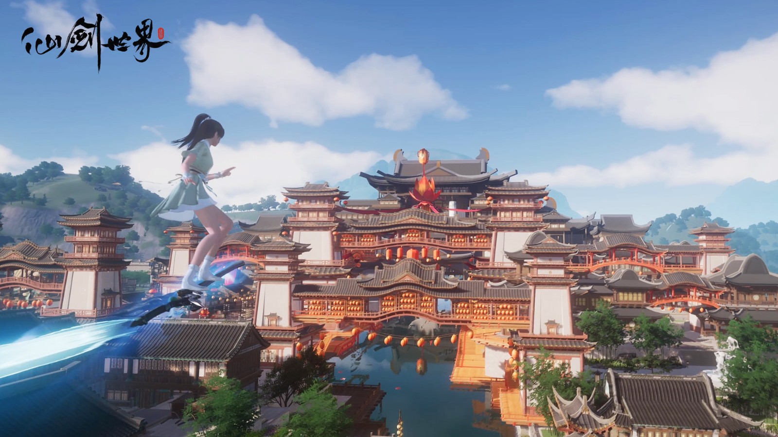 仙劍世界公開全新實機影像：介紹江南區域新場景