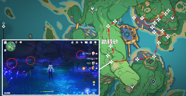 原神鳴草采集位置2023攻略