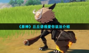 《原神》丘丘語我愛你說法介紹