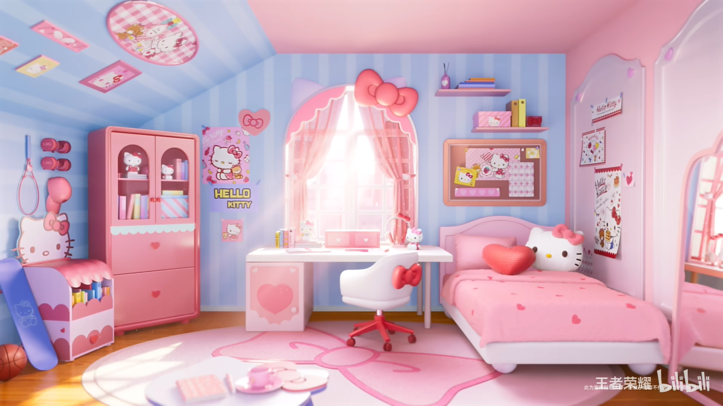 《王者榮耀》宣布聯動HelloKitty：免費送小喬皮膚