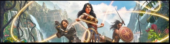 神奇女俠遊戲概念圖泄露：帶你進入女神的世界