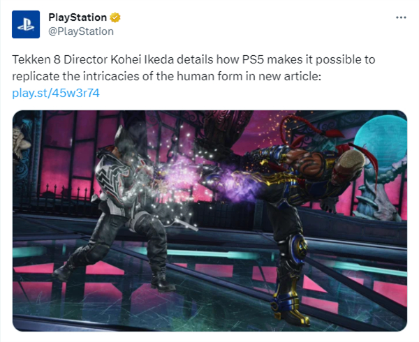 PS5版鐵拳8將支持觸覺反饋：沉浸式體驗格鬥遊戲