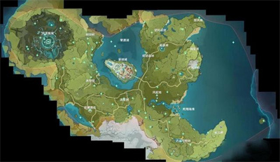 《原神》世界地圖全貌超清