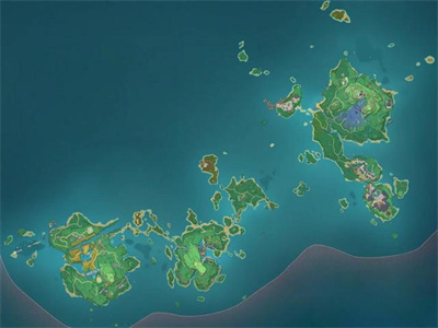 《原神》世界地圖全貌超清