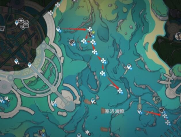 《原神》海露花怎麽采集