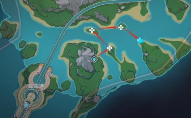 《原神》海露花怎麽采集