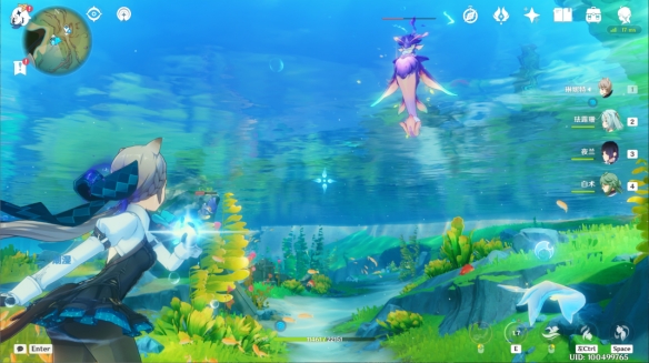《原神》4.0潛水員挂魚怎麽做