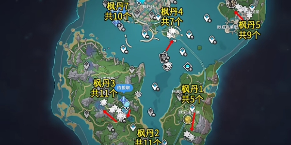 《原神》虹彩薔薇位置彙總