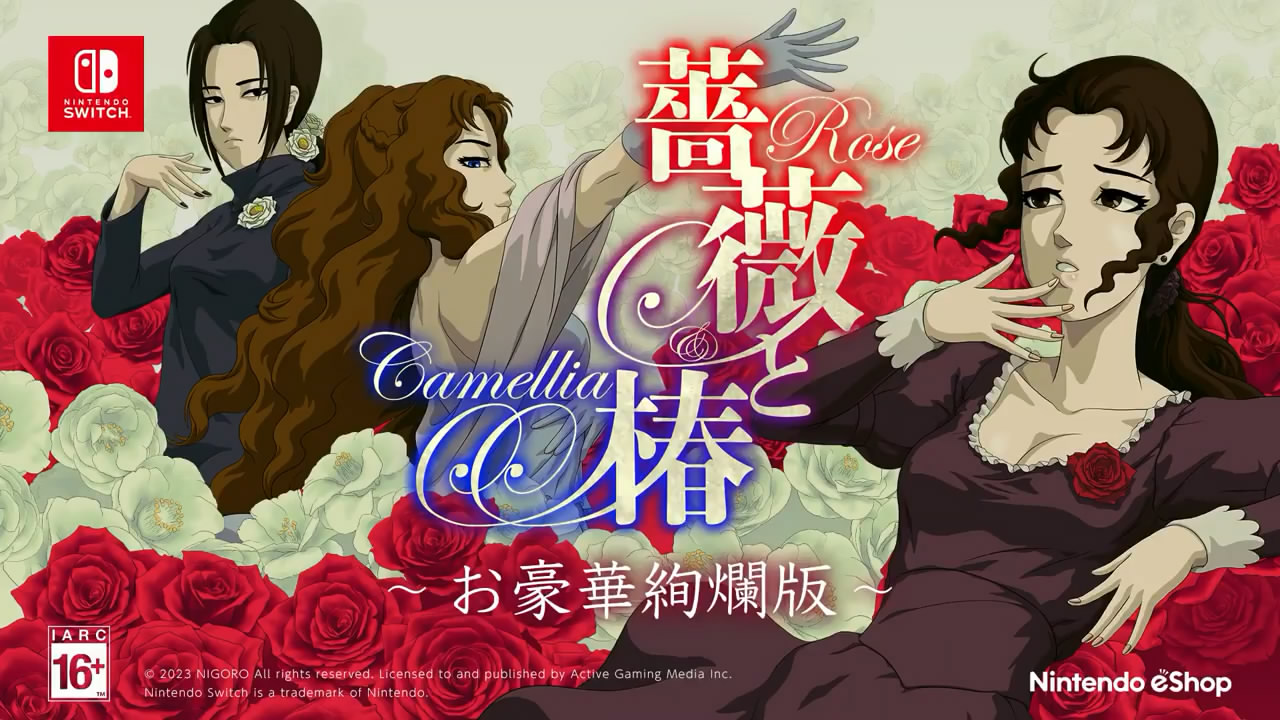 甩巴掌動作遊戲《薔薇與椿》Switch版最新CM公布