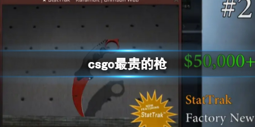 《csgo》最貴的槍一覽