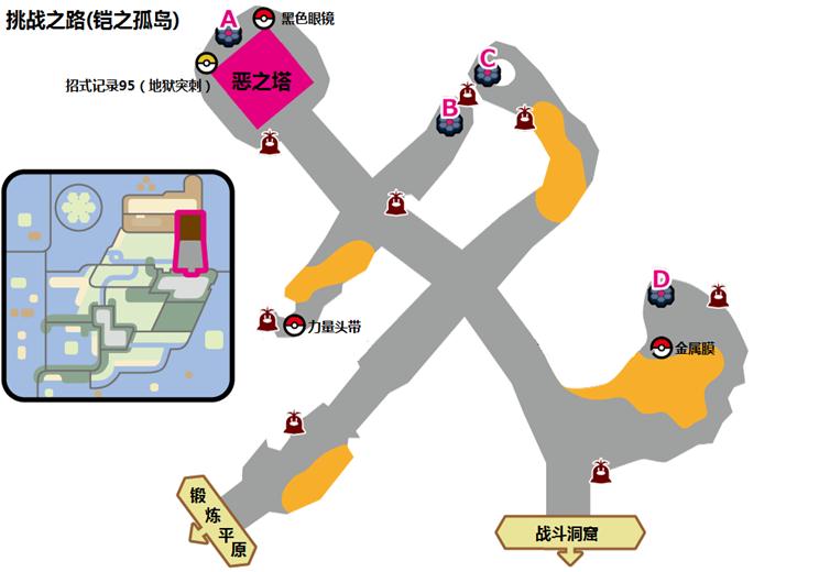 口袋妖怪劍盾挑戰之路地區介紹 寶可夢出沒場所攻略分享