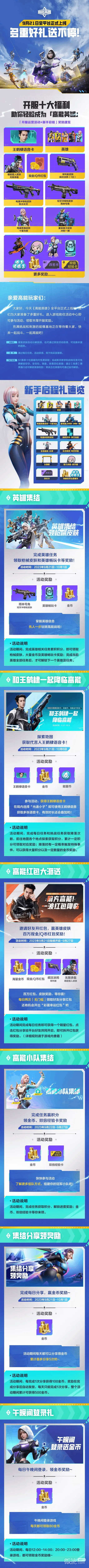 高能英雄開服十大福利介紹