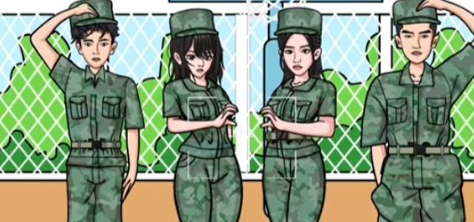 奇葩漢字王新生軍訓怎麽過