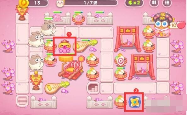 保衛蘿蔔4秋妃傳1攻略圖解