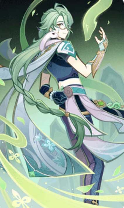 《原神》七聖召喚白術角色卡介紹
