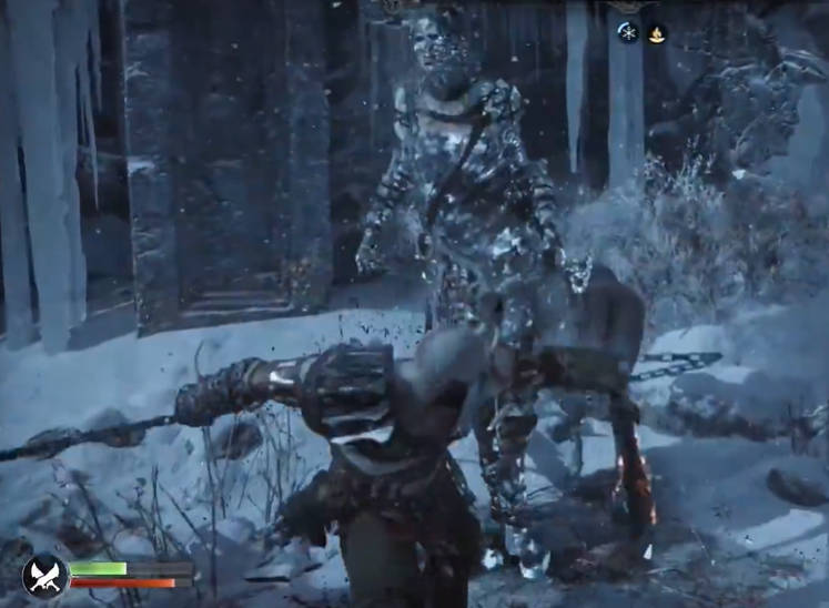 戰神4的BOSS女獵手打法