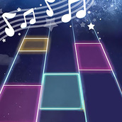 節奏的鋼琴白塊安裝