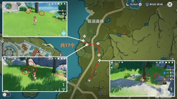 原神4.1小燈草采集地點大全