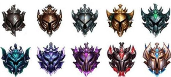 英雄聯盟手遊有哪些段位級別