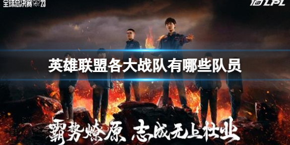 《英雄聯盟》各大戰隊隊員分享