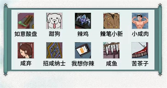 文字腦洞找五味怎麽通關