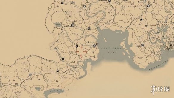 《荒野大嫖客2》肯塔基鞍馬位置一覽