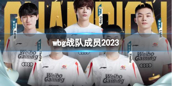 《英雄聯盟》s13全球總決賽wbg戰隊成員一覽