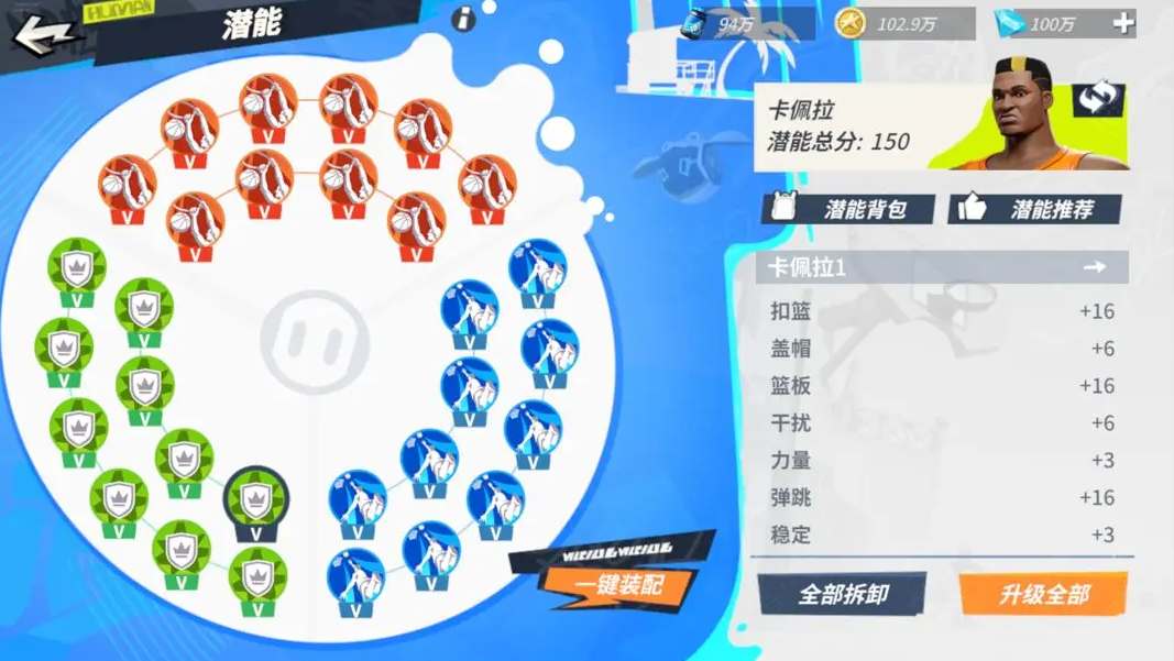 《全明星街球派對》卡佩拉天賦怎麽加點