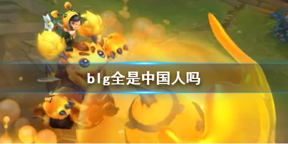 《英雄聯盟》blg中國人介紹