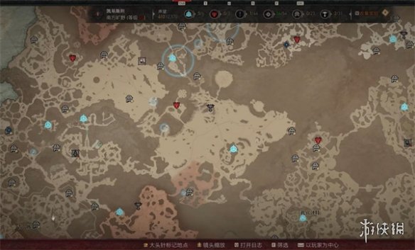 《暗黑破壞神4》地圖點亮介紹