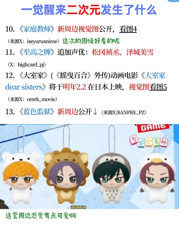 《二次元發生了什麽》2023.12.1