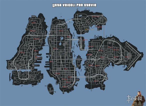 《俠盜獵車手6》地圖大小說明