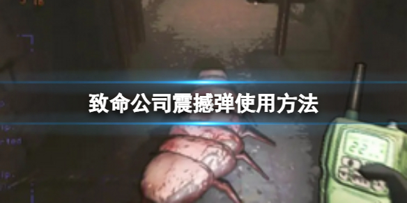 《致命公司》震撼彈使用方法