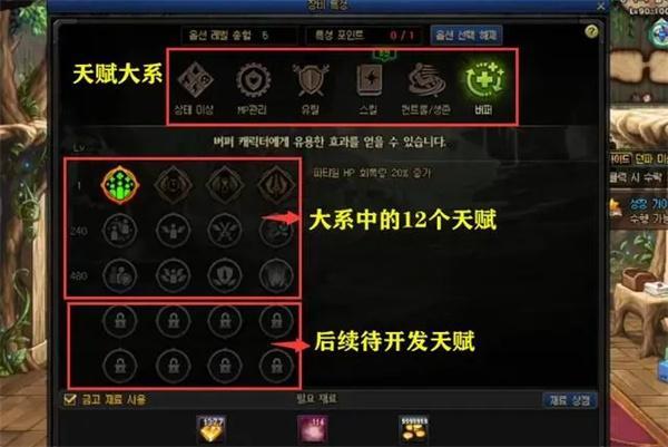DNF天賦樹在哪天賦樹位置