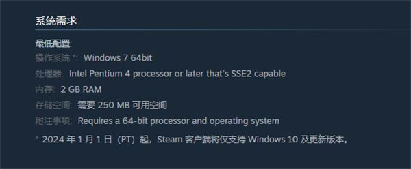 《Picayune Dreams》配置要求