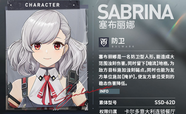 少女前線2追放塞布麗娜強度解析