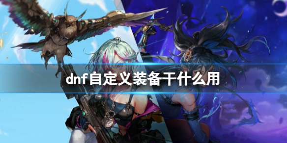《dnf》自定義裝備左右介紹