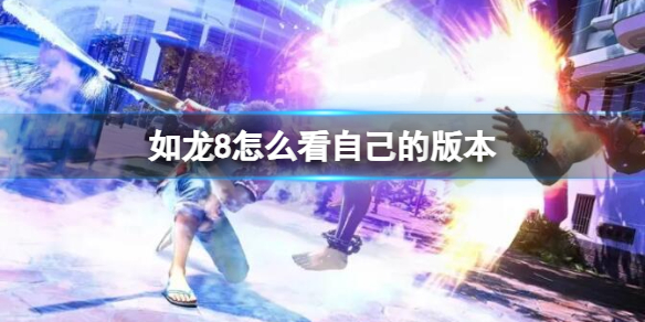 如龍8查看自己的版本方法一覽