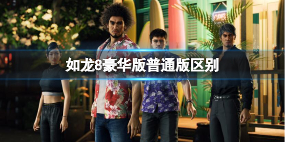 如龍8豪華版普通版區別詳情
