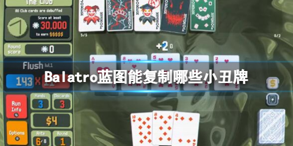 Balatro藍圖可複制小醜牌詳情