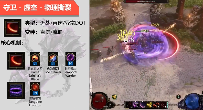 最後紀元虛空守衛物理撕裂BD一覽