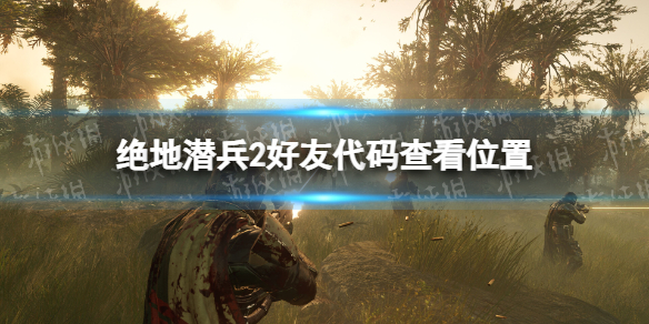 絕地潛兵2好友代碼查看位置一覽