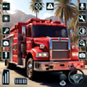 Fire Truck Rescue Game漢化手機版v1.1