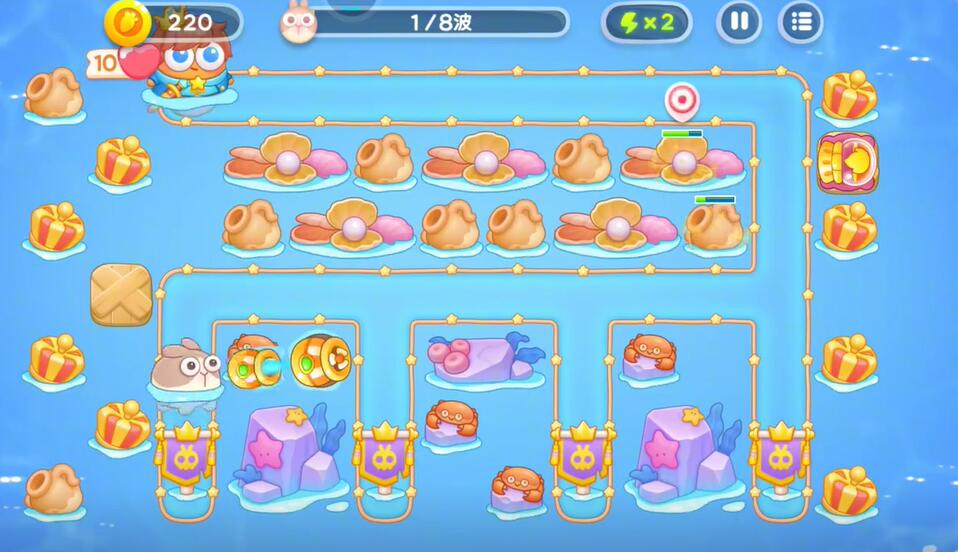 保衛蘿蔔4海的閨女第114關滿星圖文通關方法一覽